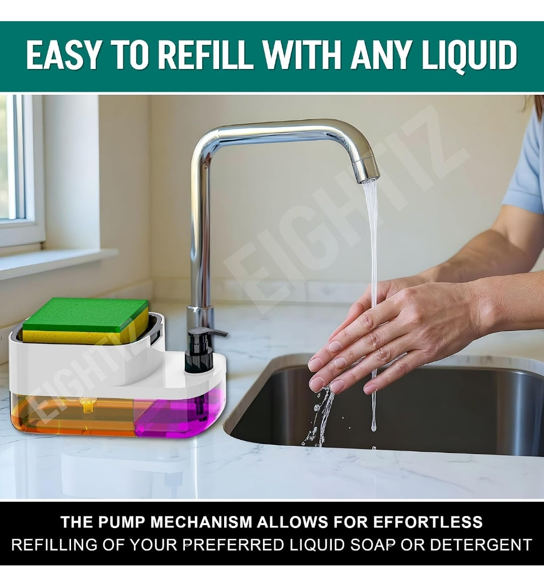 Liquid Dispenser Sponge Holder