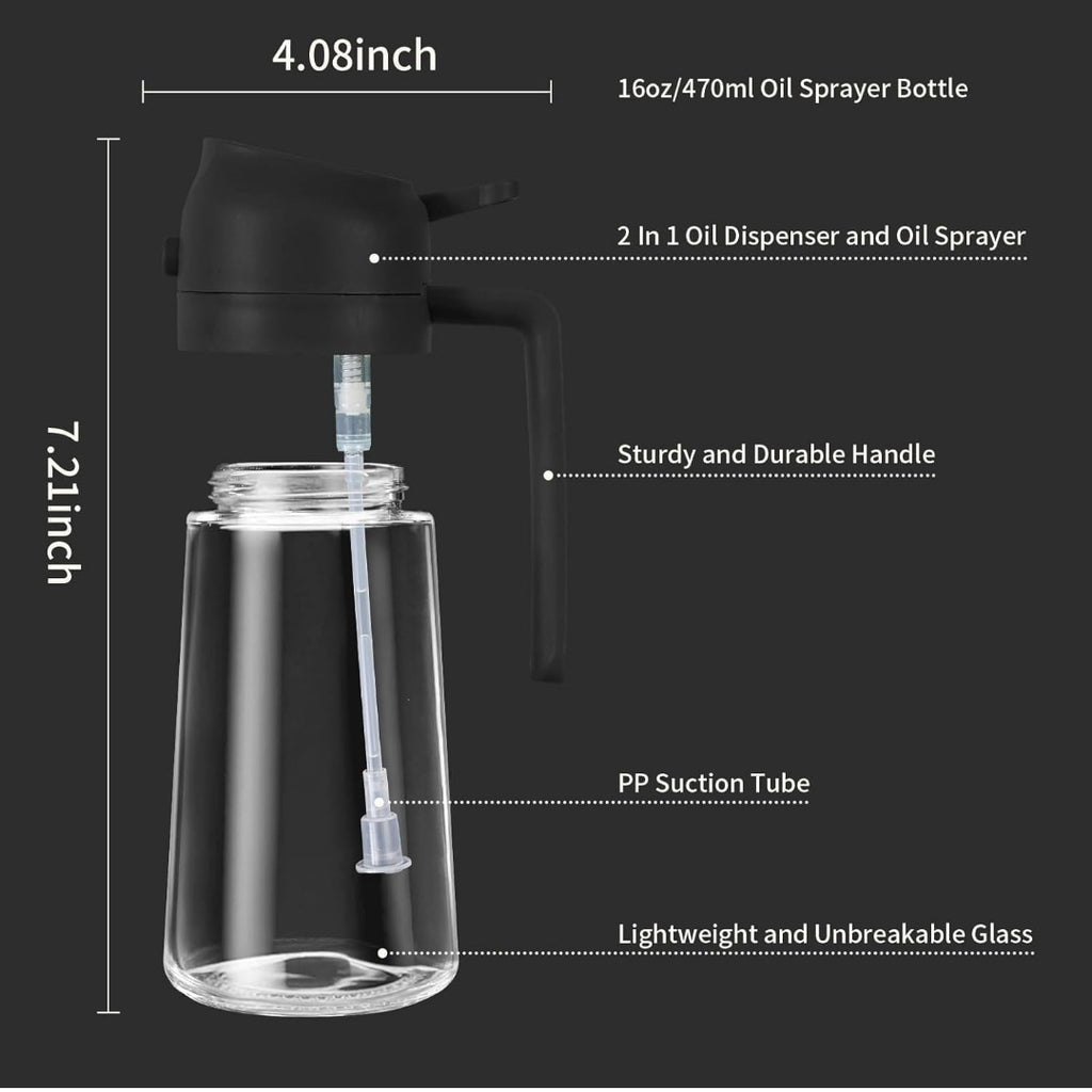 Oil Sprayer & Dispenser,