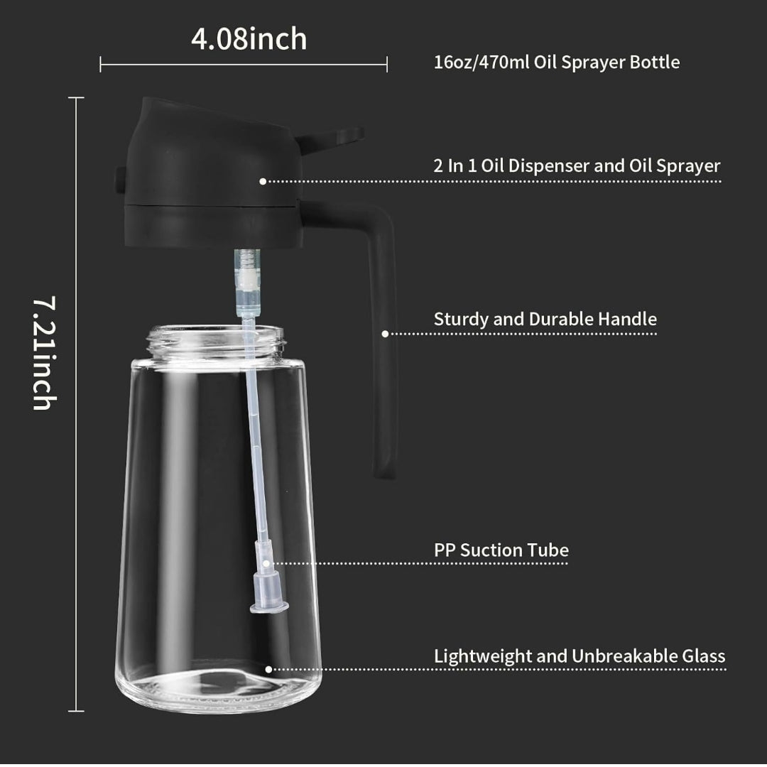 Oil Sprayer & Dispenser,
